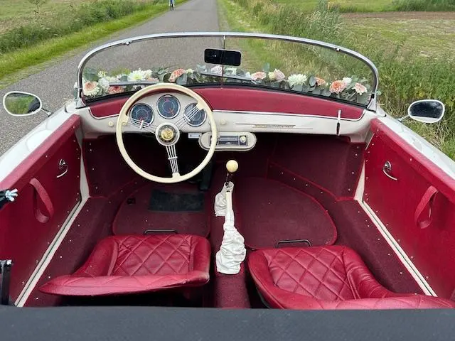 Porsche 356 Speedster Crème Wit