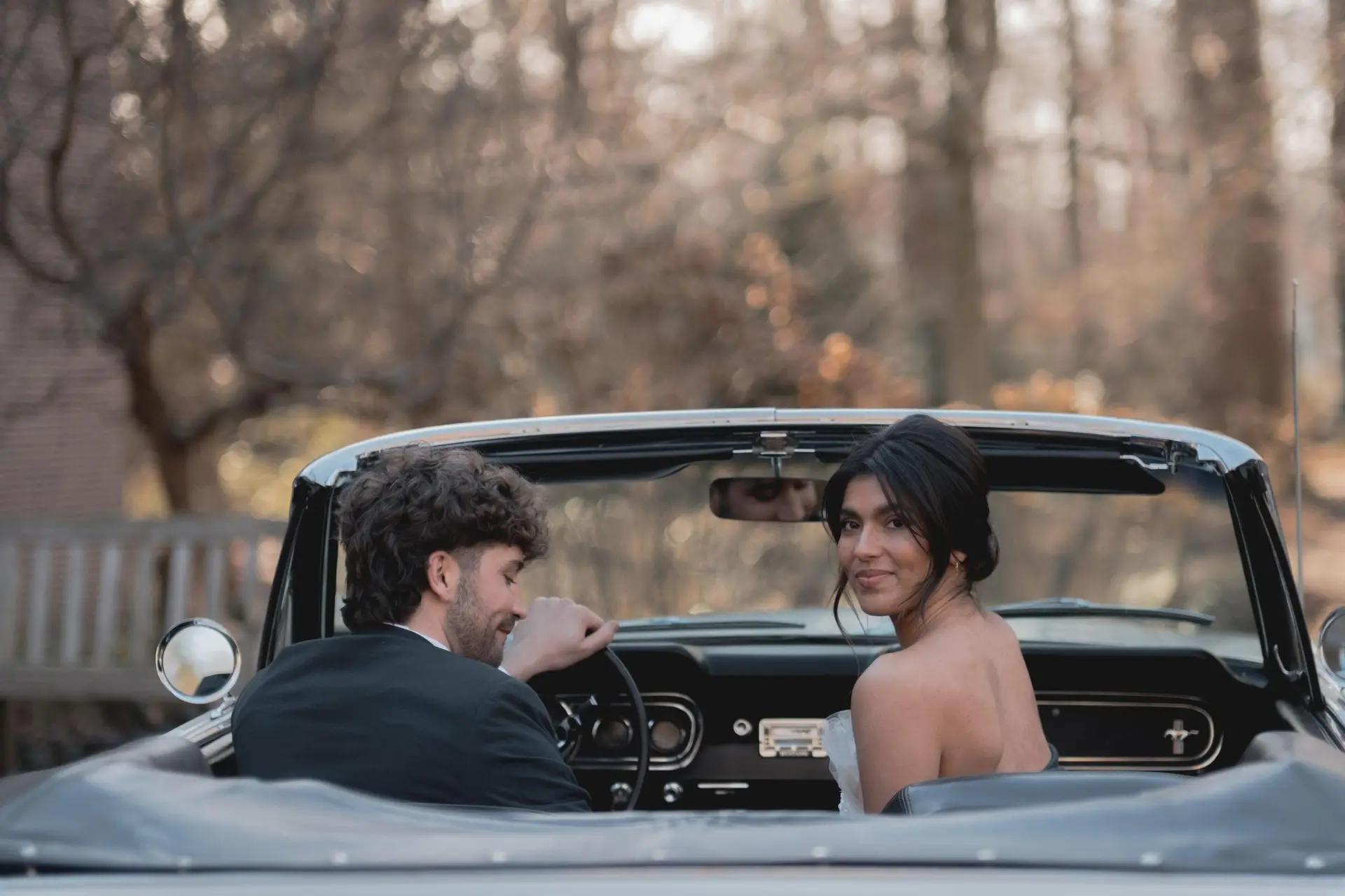 Ford Mustang Wit Cabrio