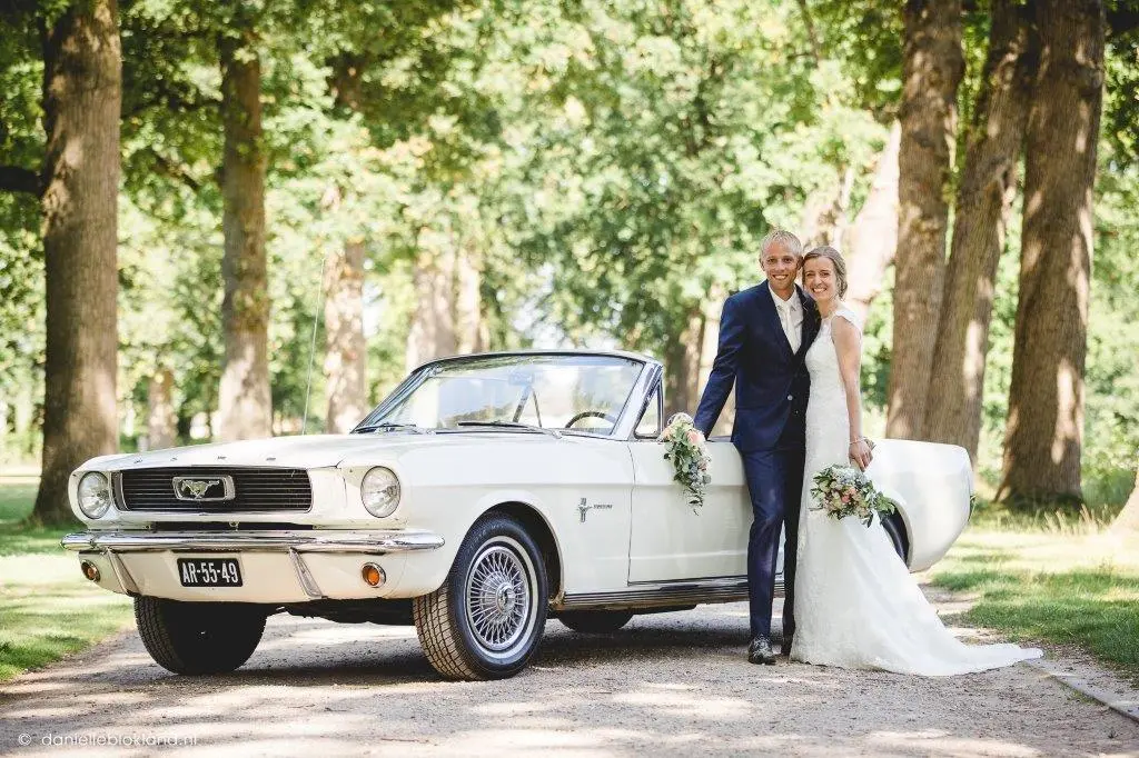 Ford Mustang Wit Cabrio